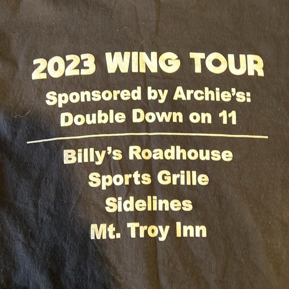Gildan Wing Tour 2023 Tee Shirt - Picture 4 of 5